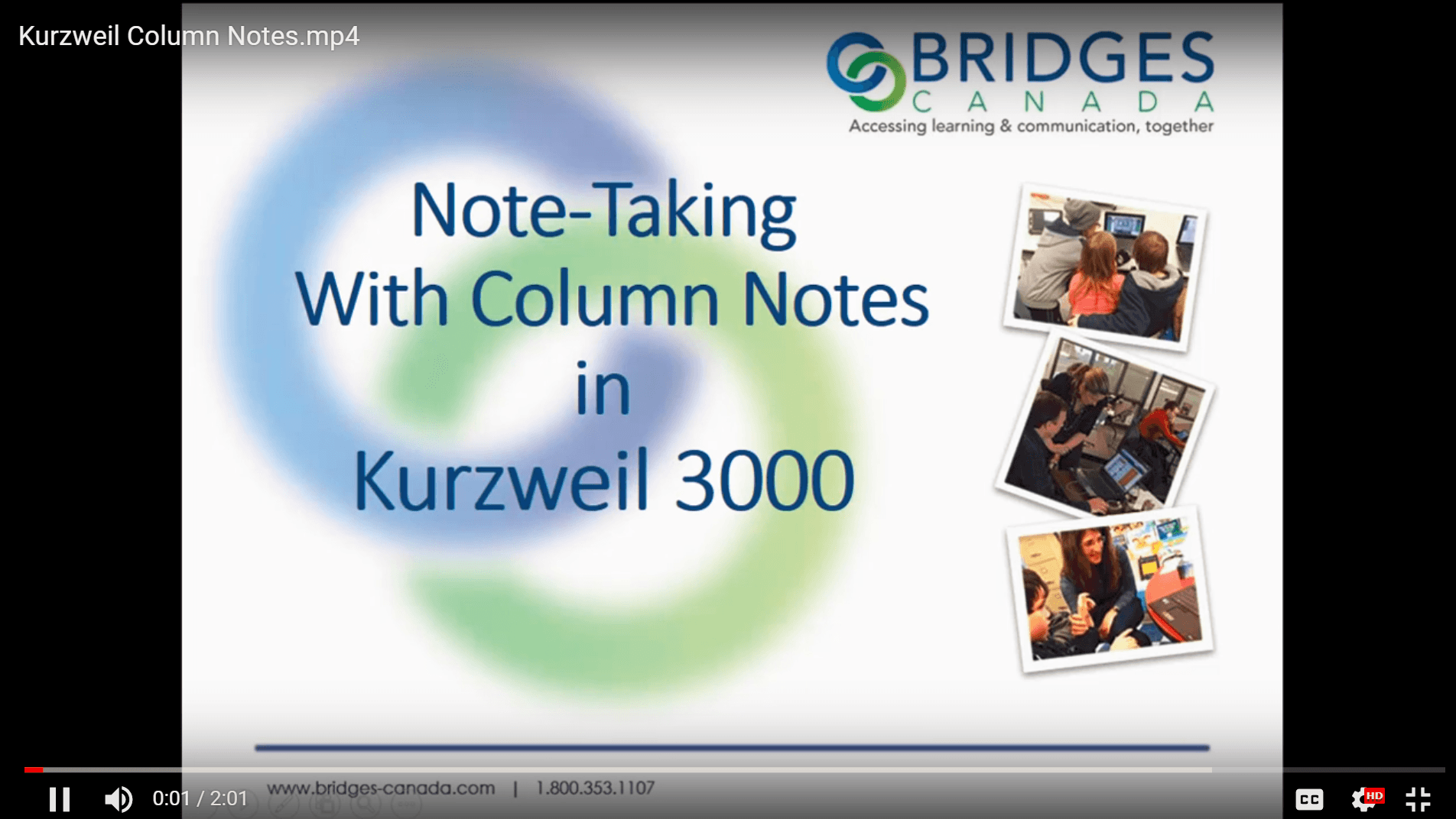 Note Taking with Kurzweil 3000