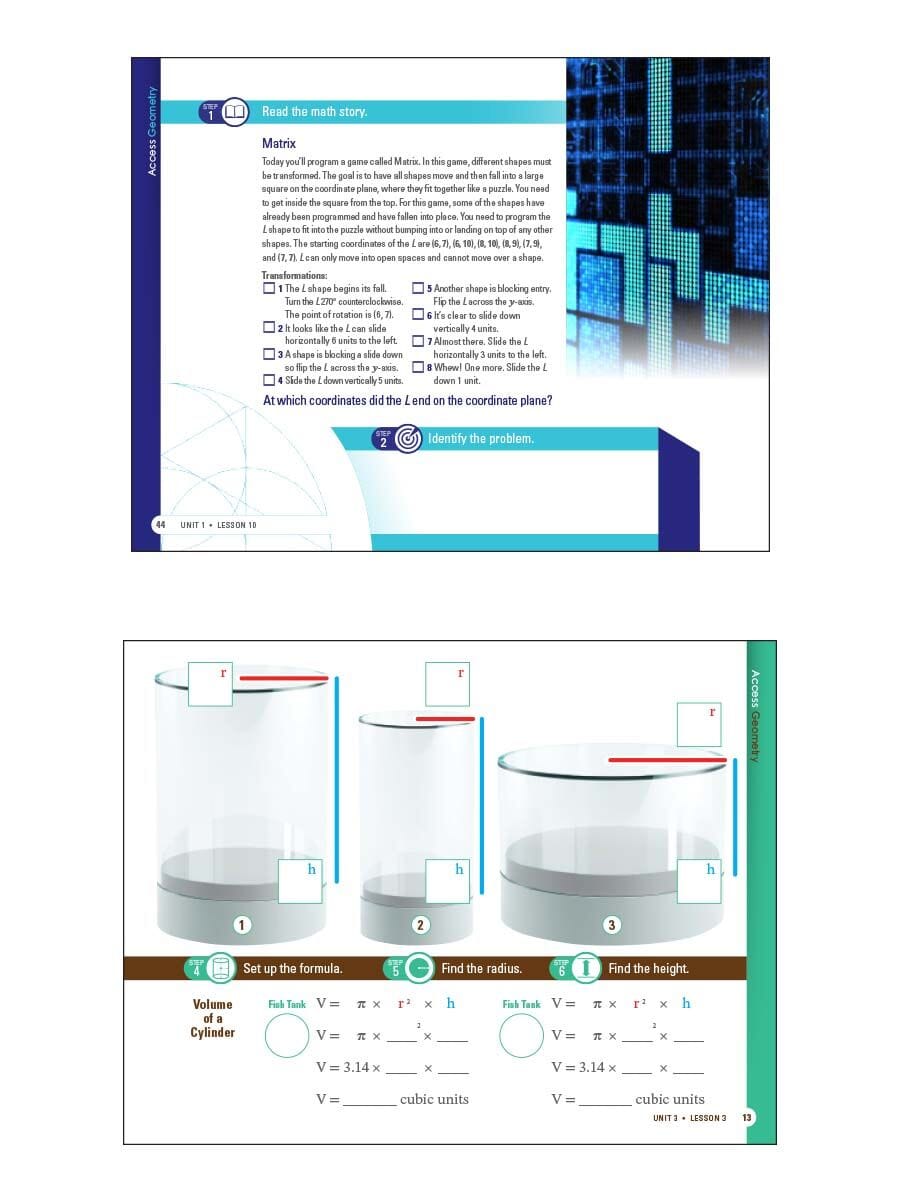 Access Geometry Curriculum - 9-12  - Bridges Canada