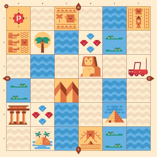 Additional Maps for Cubetto Coding Playset - Bridges Canada