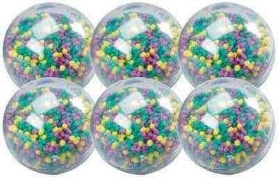 Clear Sensory Balls - Set of 6 - Bridges Canada