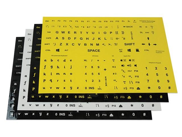 Full Keyboard Stickers - Bridges Canada